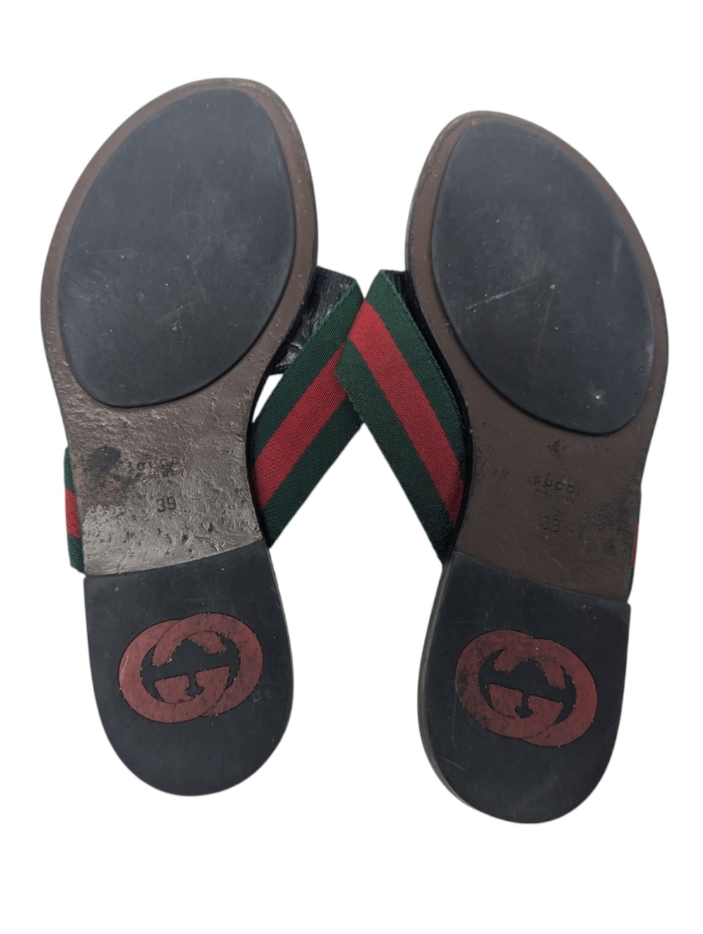 Gucci Kika Interlocking GG Thong Flip Flop Sandal Size EU 39 - Picture 12 of 12